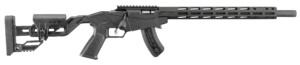 Ruger 8403 Precision Rimfire  17 HMR 9+1 18″ Threaded 1137 Alloy Steel Barrel  Hard Coat Anodized Finish  Adjustable Quick-Fit Precision Stock  0 MOA Picatinny Rail  Optics Ready