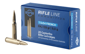 PPU PP7F Metric Rifle  7.5×54 French 139 gr Full Metal Jacket 20rd Box
