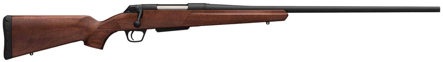 Winchester Repeating Arms 535709212 XPR Sporter 243 Win 3+1 22″ Free-Floating Barrel  Black Perma-Cote Barrel/Receiver  Checkered Walnut Pistol Grip Stock w/Steel Recoil Lug  Inflex Technology Recoil Pad  M.O.A. Trigger System