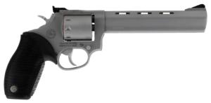 Taurus 2992069 Tracker 992 22 LR or 22 WMR 9rd 6.50″ Vent Rib Barrel  Overall Matte Finish Stainless Steel & Black Ribber Grip Includes Cylinder