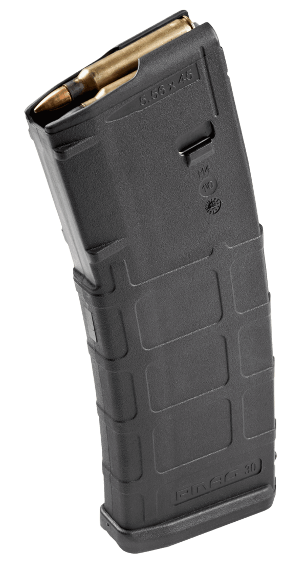 Magpul MAG571BLK PMAG GEN M2 MOE Black Detachable 30rd 223 Rem/5.56x45mm NATO for AR-15/M16/M4