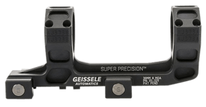 Geissele Automatics  Super Precision Scope Mount (Vortex 1-6) Scope Mount/Ring Combo Black Anodized